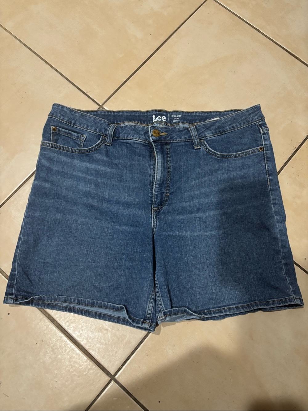 Lee Denim Shorts in Blue